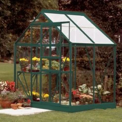 Vitavia Venus 2500 Greenhouse - Green - 6 X 4ft - Toughened