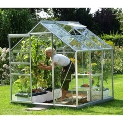 Vitavia Venus 3800 Greenhouse - Aluminium - 6 X 6ft - Horticultural