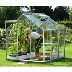Vitavia Venus 3800 Greenhouse - Aluminium - 6 X 6ft - Toughened