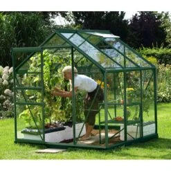 Vitavia Venus 3800 Greenhouse - Green - 6 X 6ft - Horticultural