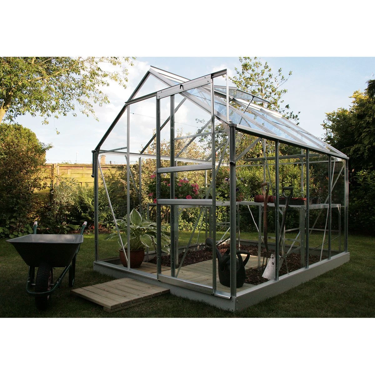 Vitavia Venus 5000 Greenhouse - Aluminium - 6 X 8ft - Horticultural