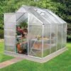 Vitavia Venus 5000 Greenhouse - Aluminium - 6 X 8ft - Polycarbonate