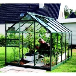 Vitavia Venus 6200 Greenhouse - Green - 6 X 10ft - Toughened