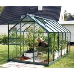 Vitavia Venus 7500 Greenhouse - Green - 6 X 12ft - Horticultural