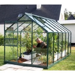 Vitavia Venus 7500 Greenhouse - Green - 6 X 12ft - Toughened