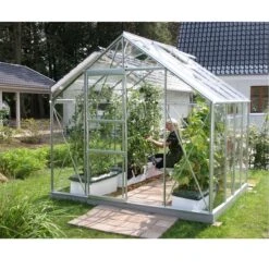 Vitavia Neptune 6700 Greenhouse - Aluminium - 8 X 8ft - Horticultural