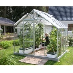 Vitavia Neptune 6700 Greenhouse - Aluminium - 8 X 8ft - Toughened
