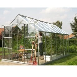 Vitavia Jupiter 9900 Greenhouse - Aluminium - 8 X 12ft - Toughened