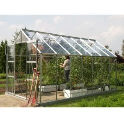 Vitavia Jupiter 11500 Greenhouse - Aluminium - 8 X 14ft - Horticultural