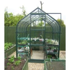 Vitavia Orion 5000 Greenhouse - Green - 6 X 8ft - Toughened