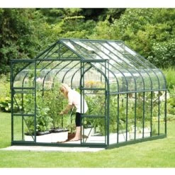 Vitavia Saturn 11500 Greenhouse - Green - 8 X 14ft - Horticultural