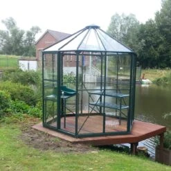 Vitavia Hera 4500 Greenhouse - Green - 7 X 8ft - Toughened
