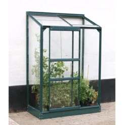 Vitavia Ida 900 Greenhouse - Green - 2 X 4ft - Horticultural