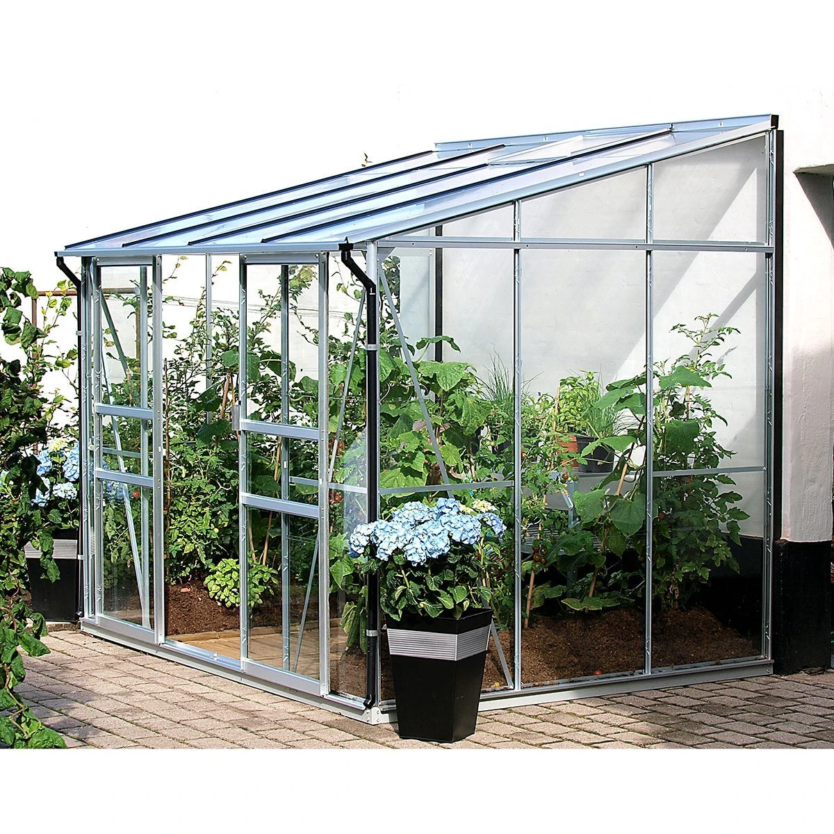 Vitavia Ida 3300 Greenhouse - Aluminium - 8 X 4ft - Horticultural - Image 2