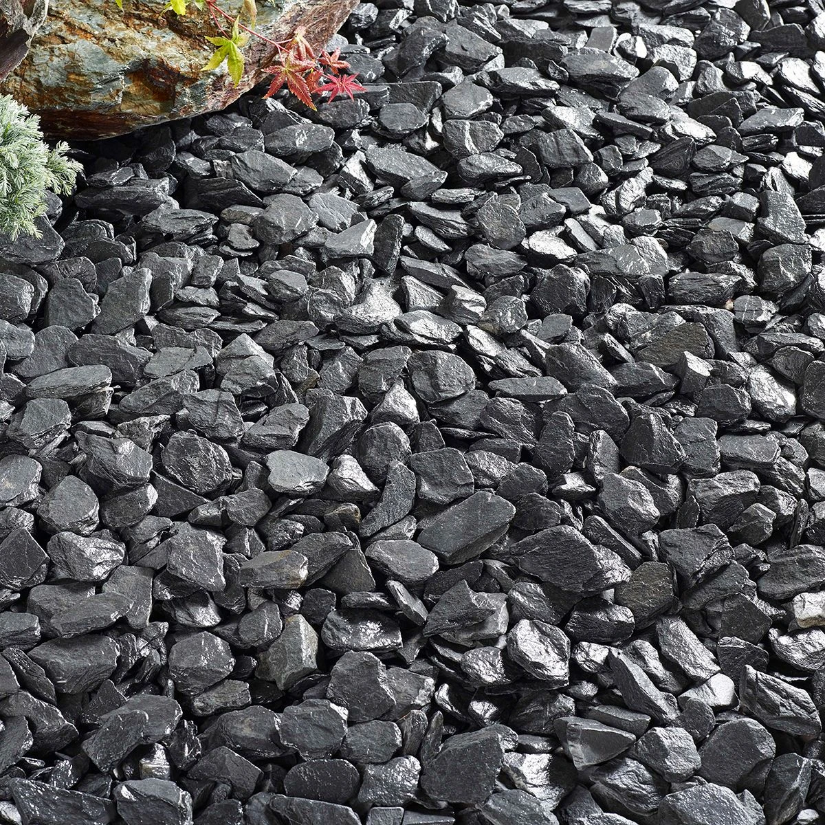 Blue Slate Chippings 40mm Bulk Bag - Image 2