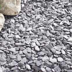 Plum Slate Chippings 40mm Bulk Bag