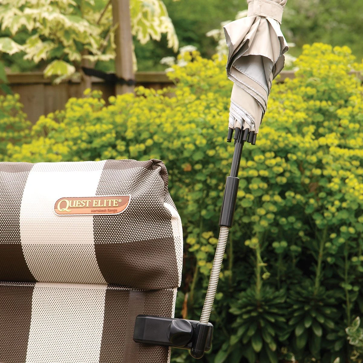 Beige Clamp On Sunshade - 95cm - Image 2