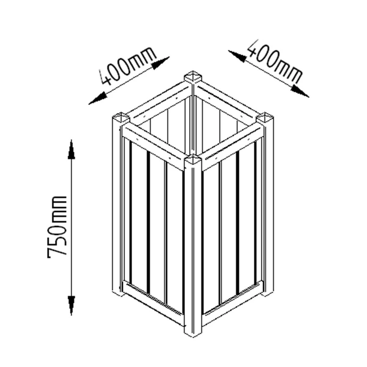 Forest Slender Planter - Small - Image 6