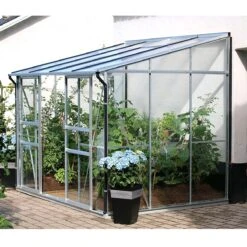 Vitavia Ida 5200 Greenhouse - Aluminium - 6 X 8ft - Horticultural
