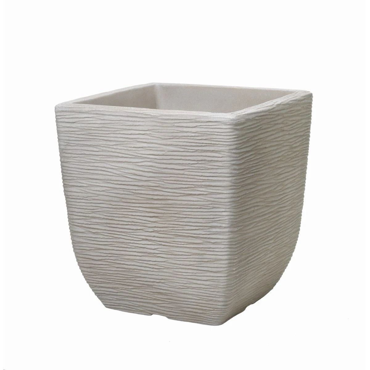 Cotswold 32cm Square Planter - Limestone Grey