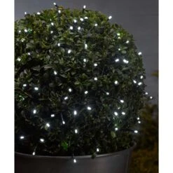 Solar Outdoor String Lights - 100 White LED's