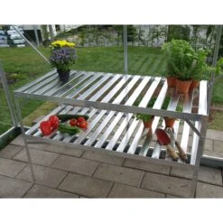 Vitavia 2 Tier Staging - Aluminium