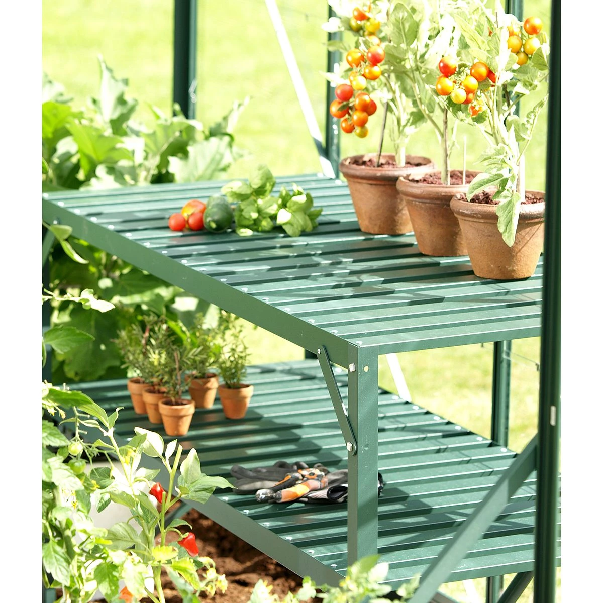 Vitavia 2 Tier Staging - Green