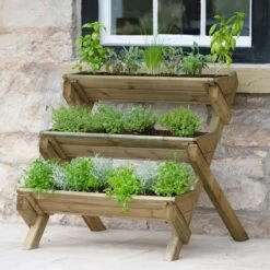 Stepped Herb Planter