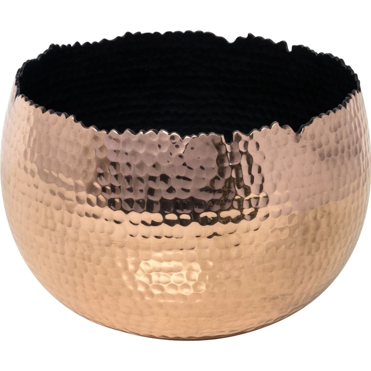 Hammered Bowl Copper/Black - Medium