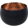 Hammered Bowl Black/Copper - Medium