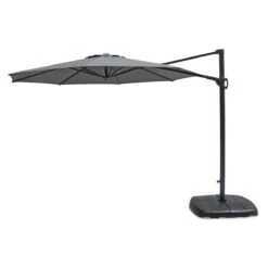 Kettler Slate Free Arm Parasol - 3m