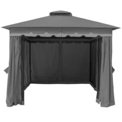 Monaco 4x3m Gazebo - Grey