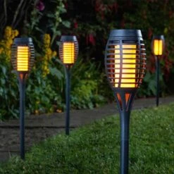 Party Flaming Torch Lights Pack Of 5