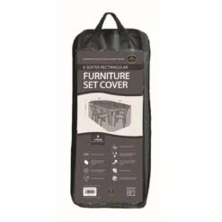 6 Seat Rectangular Furniture Set Cover