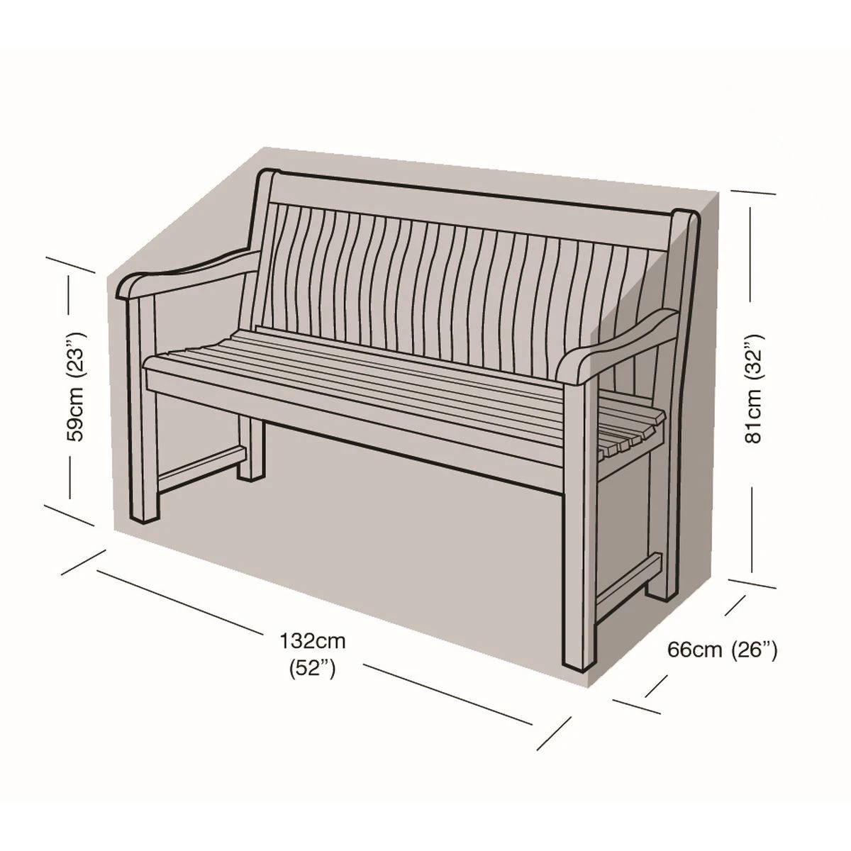 2 Seat Bench Cover - Image 3