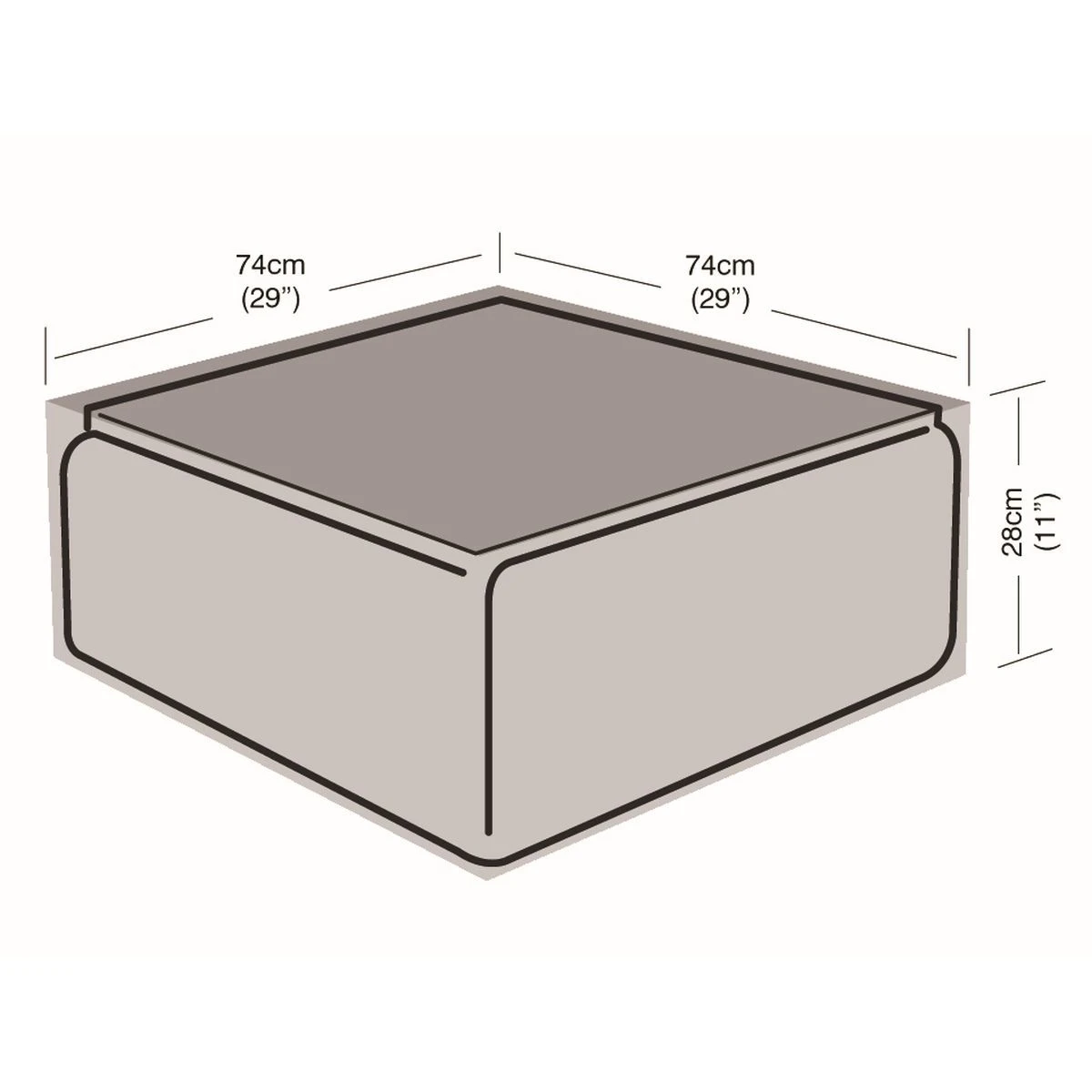 Small Coffee Table Cover - Image 3