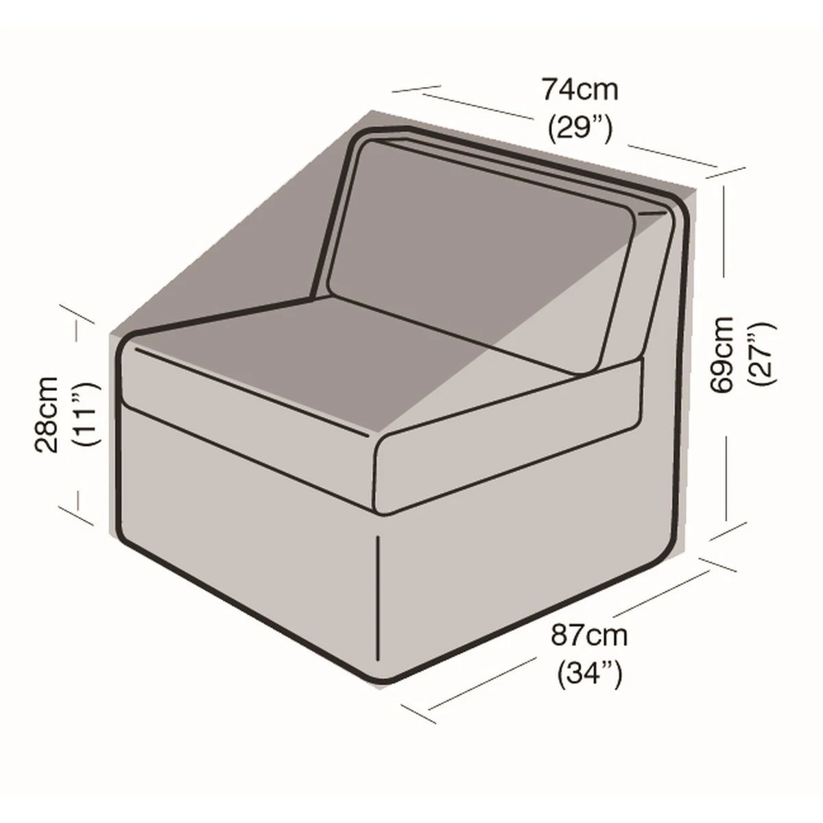 Small Centre Unit Cover - Image 3