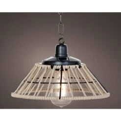 Lumineo Solar Powered Rope Hanging Light