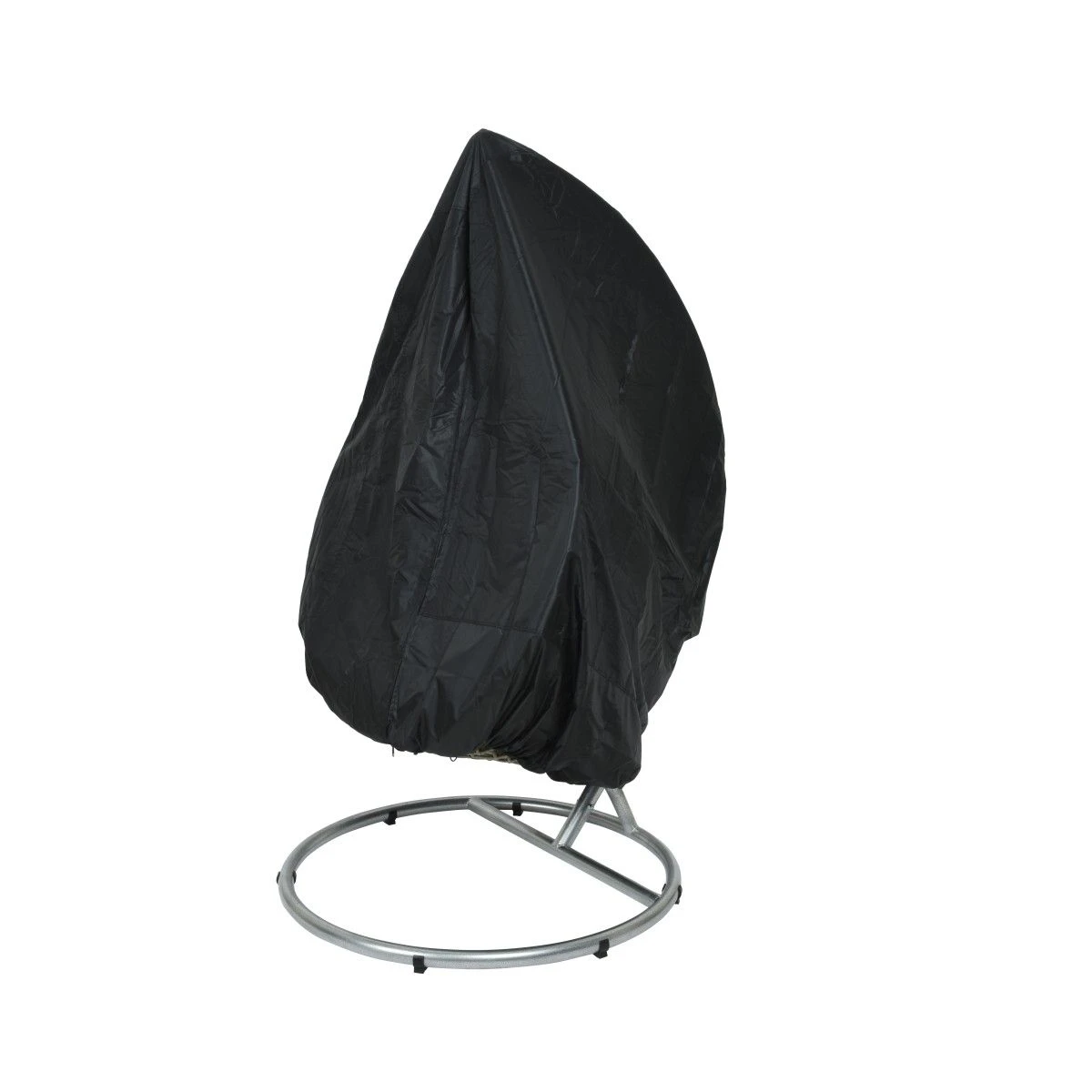 Decoris Black Outdoor Cover For Single Egg Chair