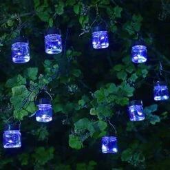 Firefly Opal Jar String Lights - Set 10