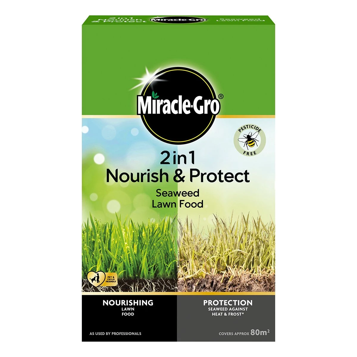 Miracle-Gro® 2 In 1 Nourish And Protect Seaweed Lawn Food
