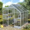 Vitavia Apollo 3800 Greenhouse - Aluminium - 6 6ft - Polycarbonate