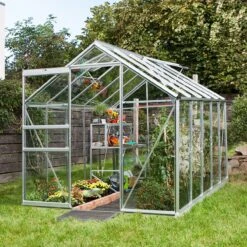 Vitavia Apollo 6200 Greenhouse - Aluminium - 6 X 10ft Toughened