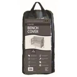 3 Seater Bench Cover - Black