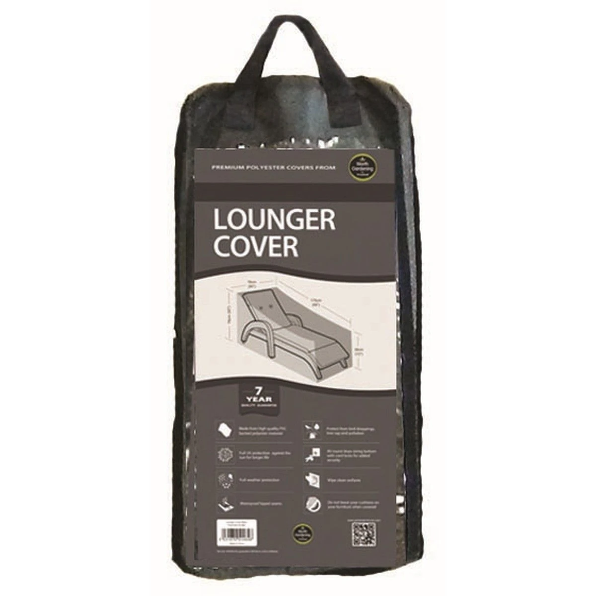 Lounger Cover - Black