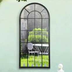 Somerley Country Arch Large Garden Mirror (140 X 65cm)