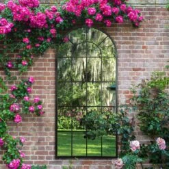 Somerley Country Arch Large Garden Mirror (160 X 85cm)