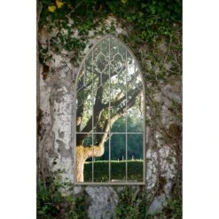 Buttercup Country Arch Large Garden Mirror (140 X 75cm)
