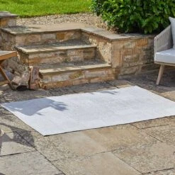 Mosaic Sandstone Alfresco Rug - 160x230cm