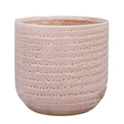 Morganite Reactive Glaze Planter